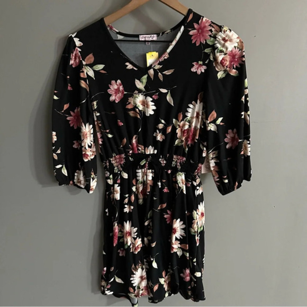 Chenault‎ Girl Athea Althea Smocked Waist Dress